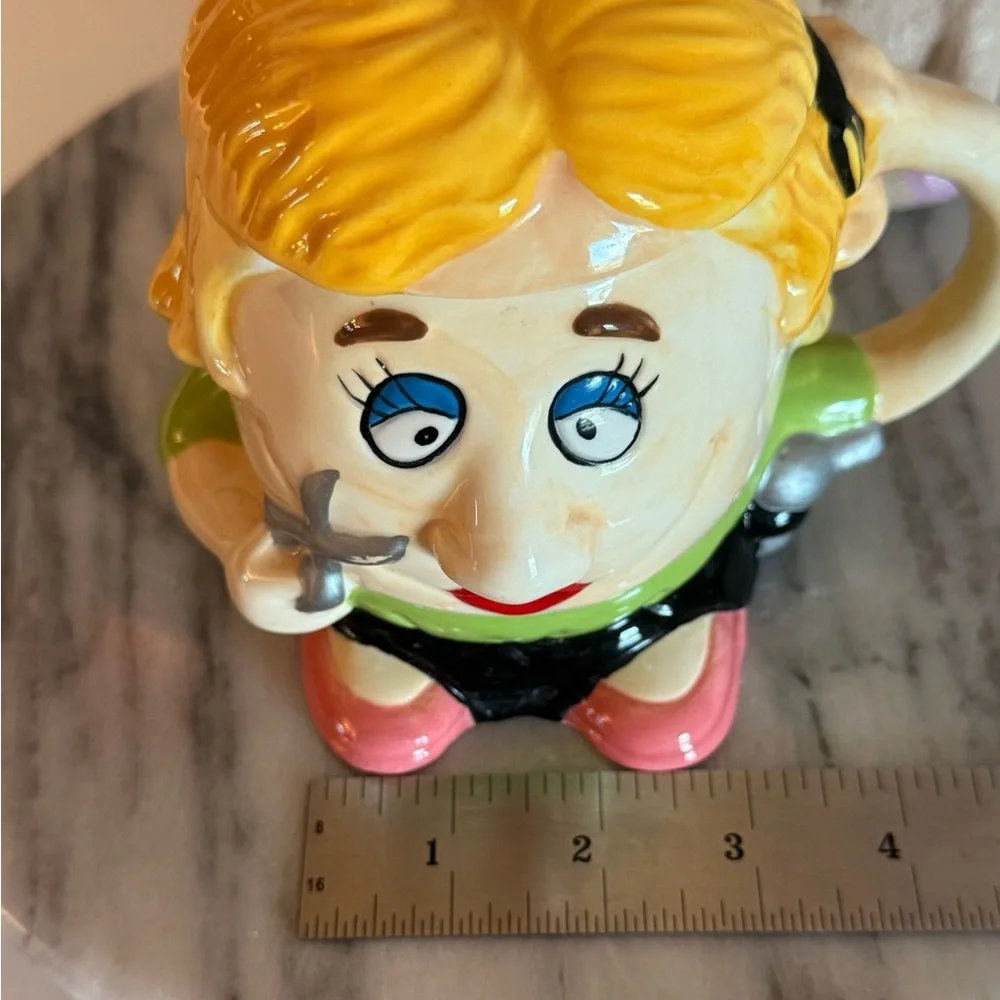 XPRES Funny Character Mug Novelty Coffee Mug Blonde Girl Gag Gift Cup